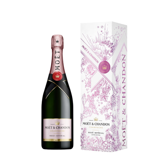 Moët Rosè Holiday Edition Giftbox