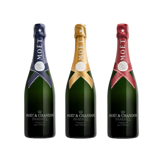 Moët & Chandon x Pharrell Williams Limited Edition Brut Impérial Trio Collection