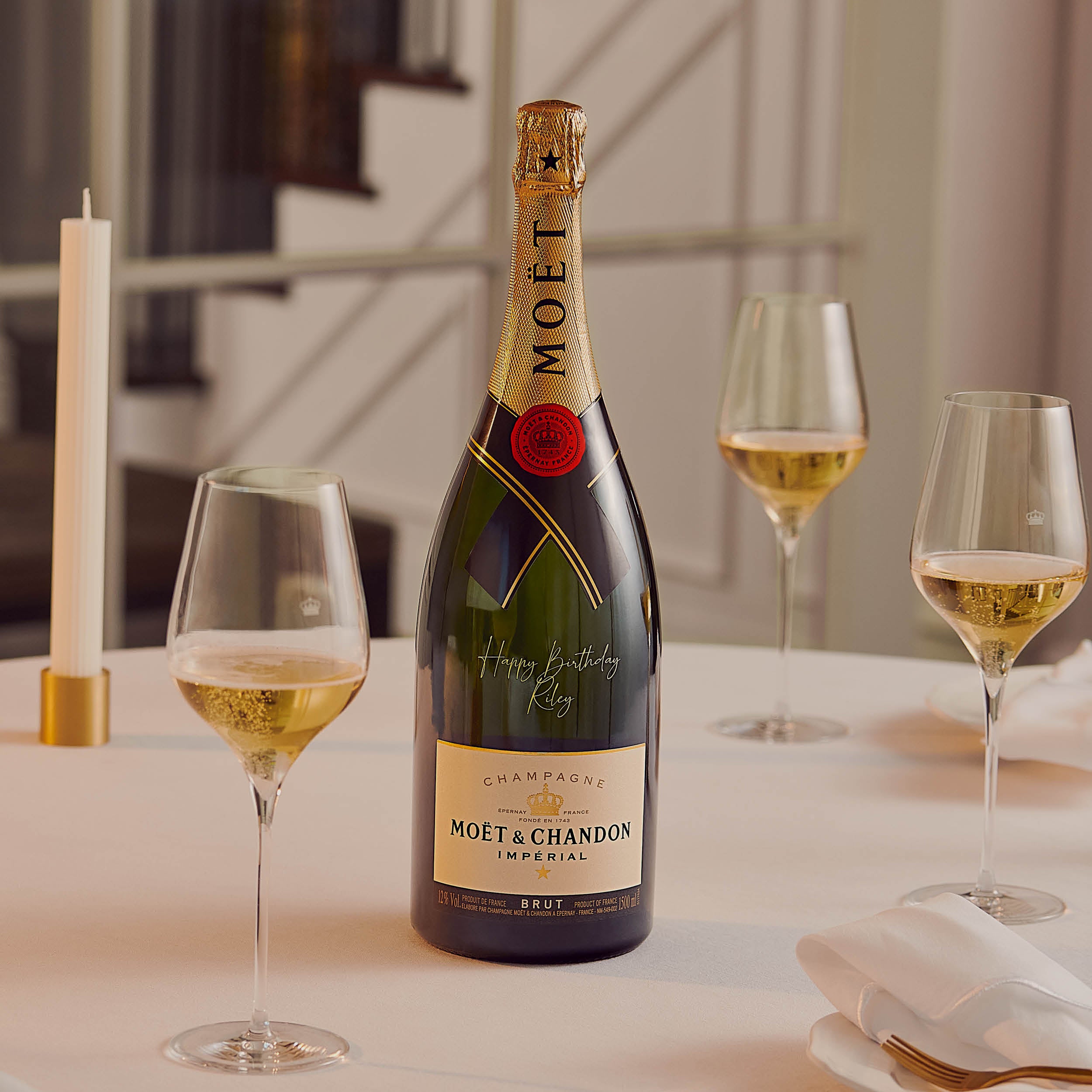 Personalised Moët Impérial Magnum