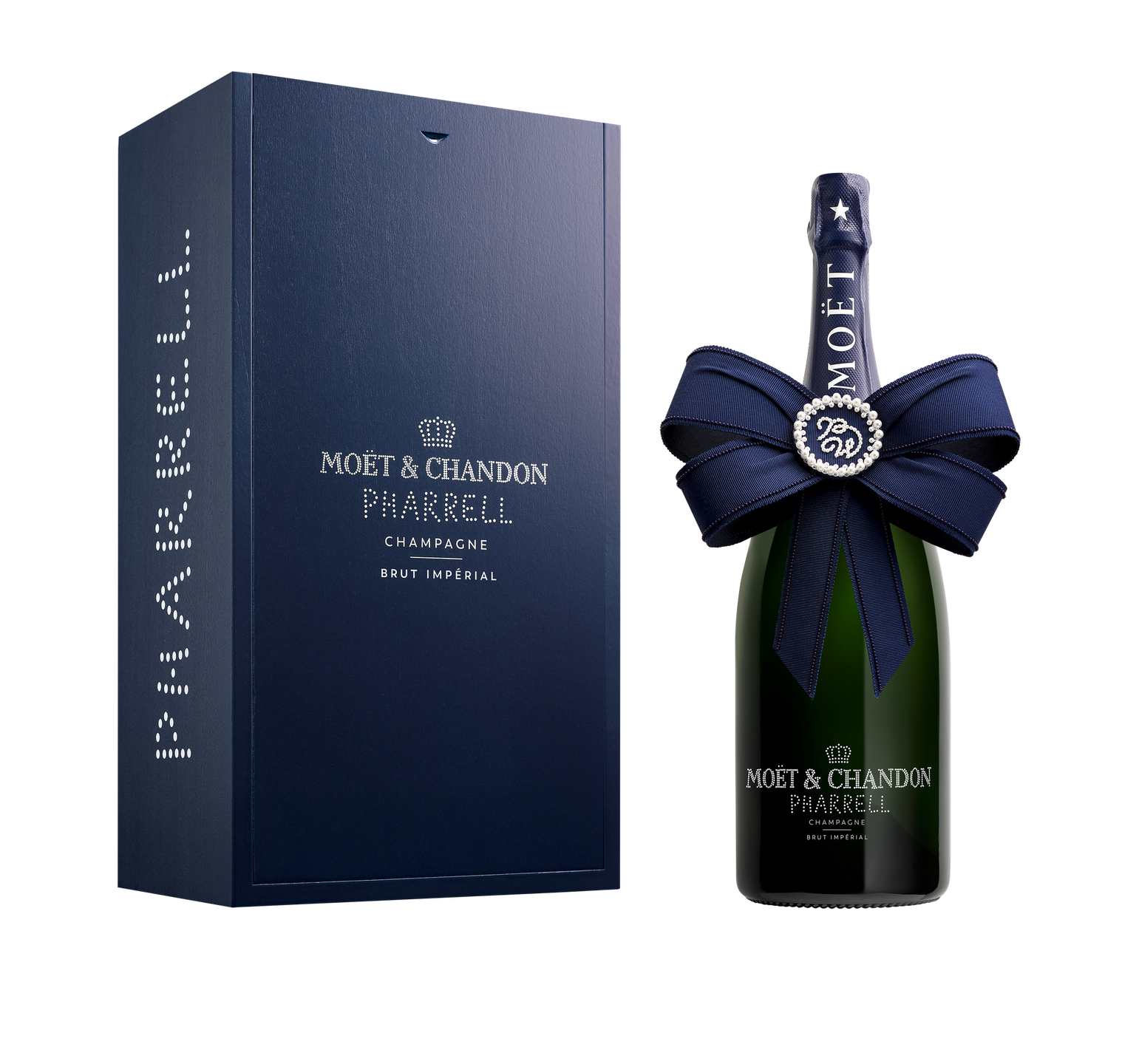 Moët & Chandon X Pharrell Williams Brut Imperial Bow Creation Magnum