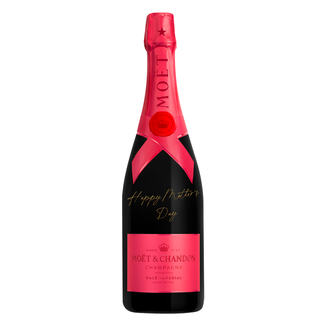 Personalised Limited Edition Moët Rosé Impérial Giftbox
