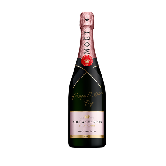 Personalised Moët Rosé Impérial