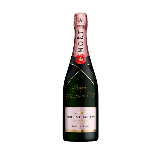 Personalised Moët Rosé Impérial