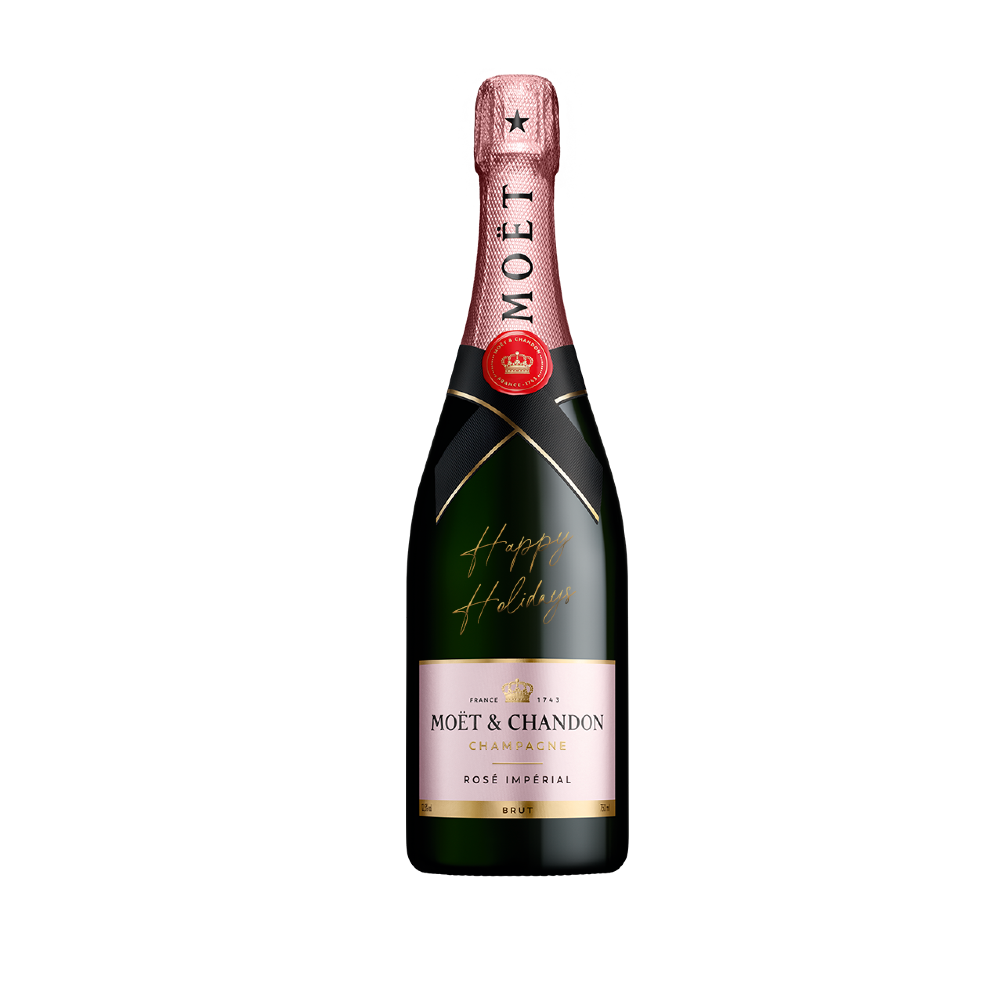 Personalised Moët Rosé Impérial