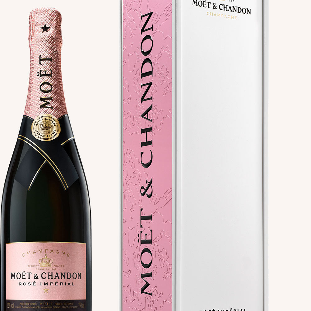 Personalised Moët Rosé Impérial 